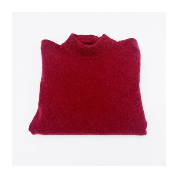 Madewell Sweaters - Madewell Crimson Cashmere Long Sleeve Sweater SZ XS